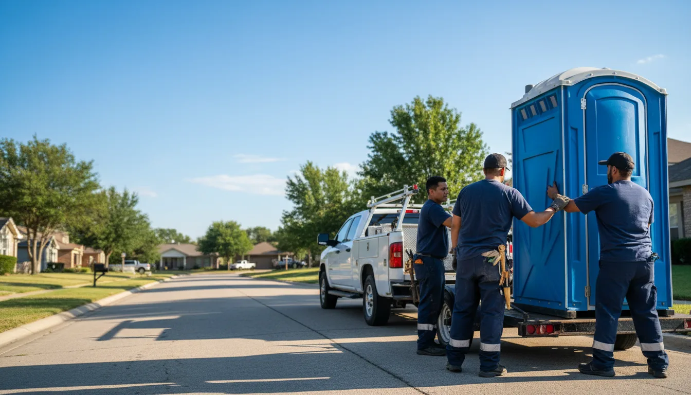 Portable Toilet Rental in Harrisonville, MO near me
